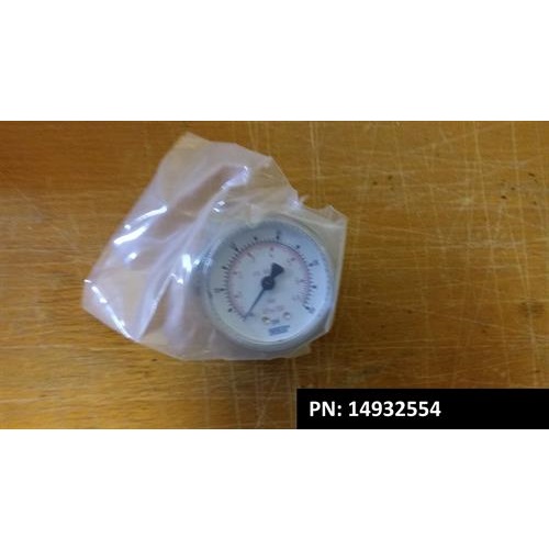 Pressure Gauge, 0-100 psi