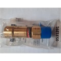 Relief valve, set 145 psi